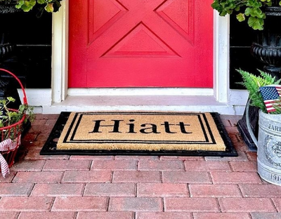 Bordered Coco Mats: A Flawless Addition to Your House's Entrance