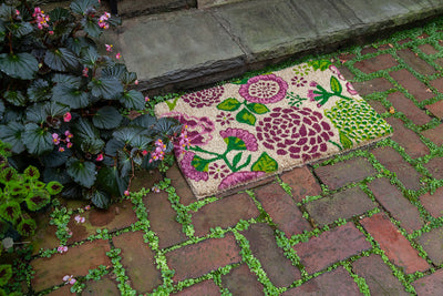 12 Gorgeous Floral Doormats to Gift Someone who Loves Flowers