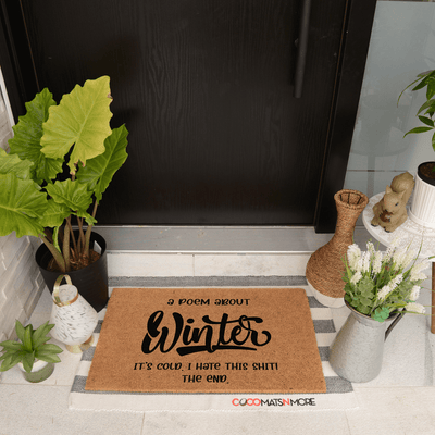 A poem about winter | Coco Mats N More