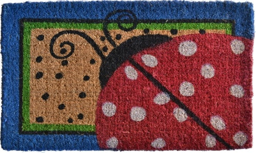 Ladybug Welcome - Entryway Floor Mat