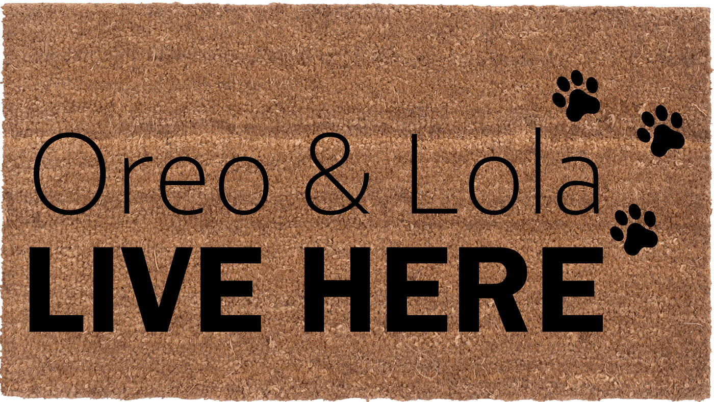 Personalized Coco Mats | Coco Mats N More