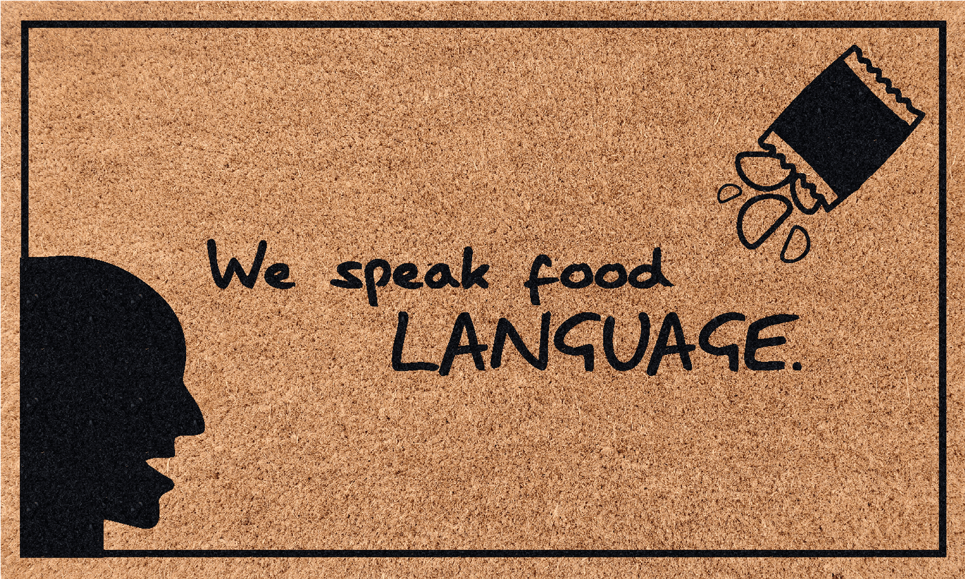 We speak food language | Coco Mats N More