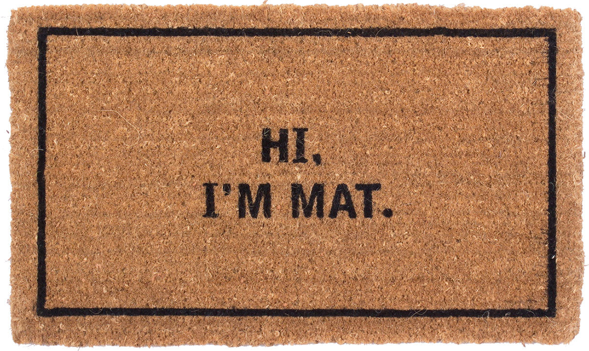 Mus vrede Beg Hi I'm Mat – Coco Mats N More
