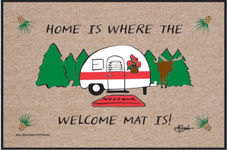 Home is Where the Welcome Mat is Olefin Doormat