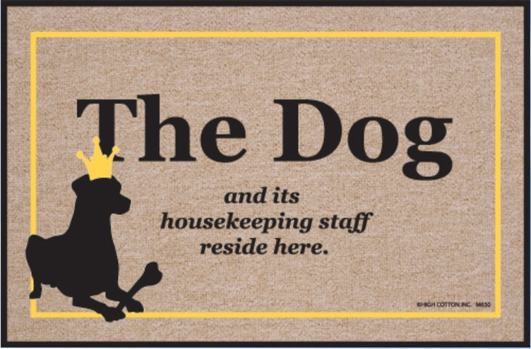 Dog and Housekeeping Staff Olefin Doormat