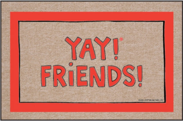 F.R.I.E.N.D.S Doormat, Friends TV Show Gifts, Welcome Mat