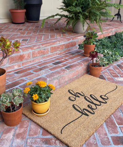 Why Personalized Doormats Are the Perfect Welcome Gift
