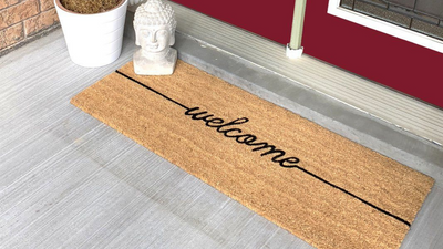 The Outside Welcome Mat Is An Excellent Option For Outdoor Spaces