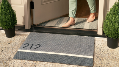 A Contemporary Door Mat for a Stylish Home