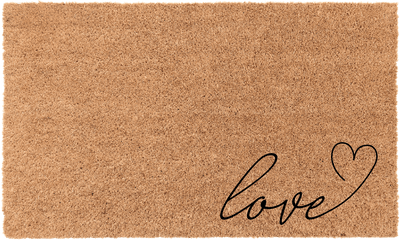 Love Heart Small | Coco Mats N More