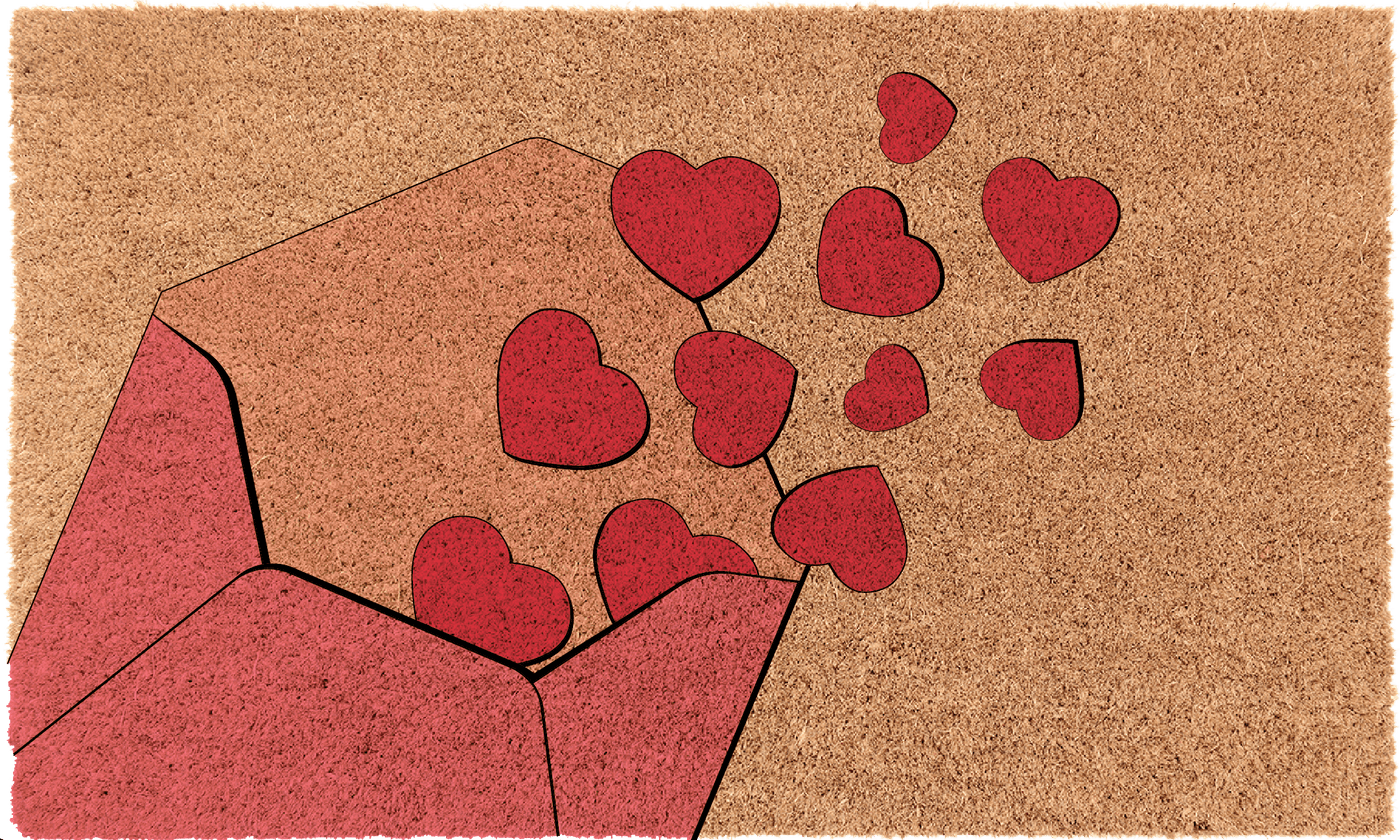 Folder Hearts | Coco Mats N More