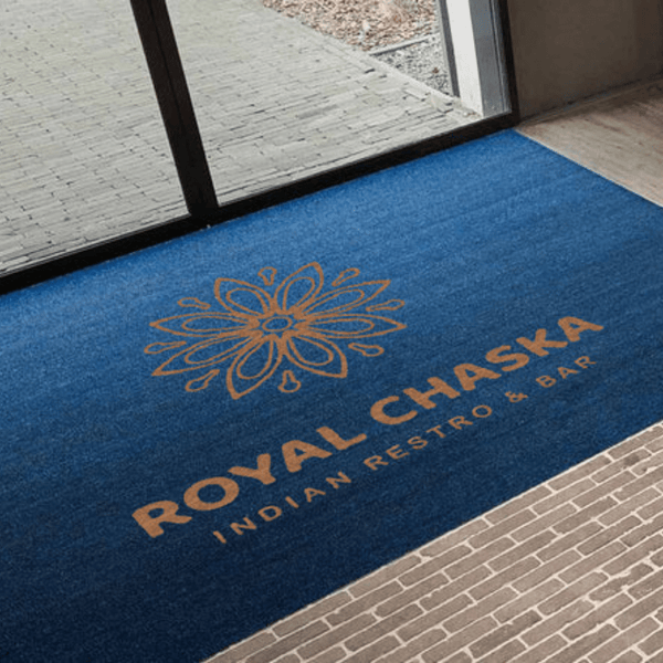 custom logo matting