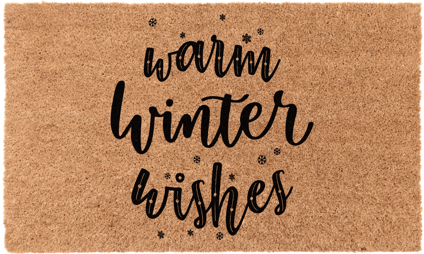 Warm Winter Wishes | Coco Mats N More