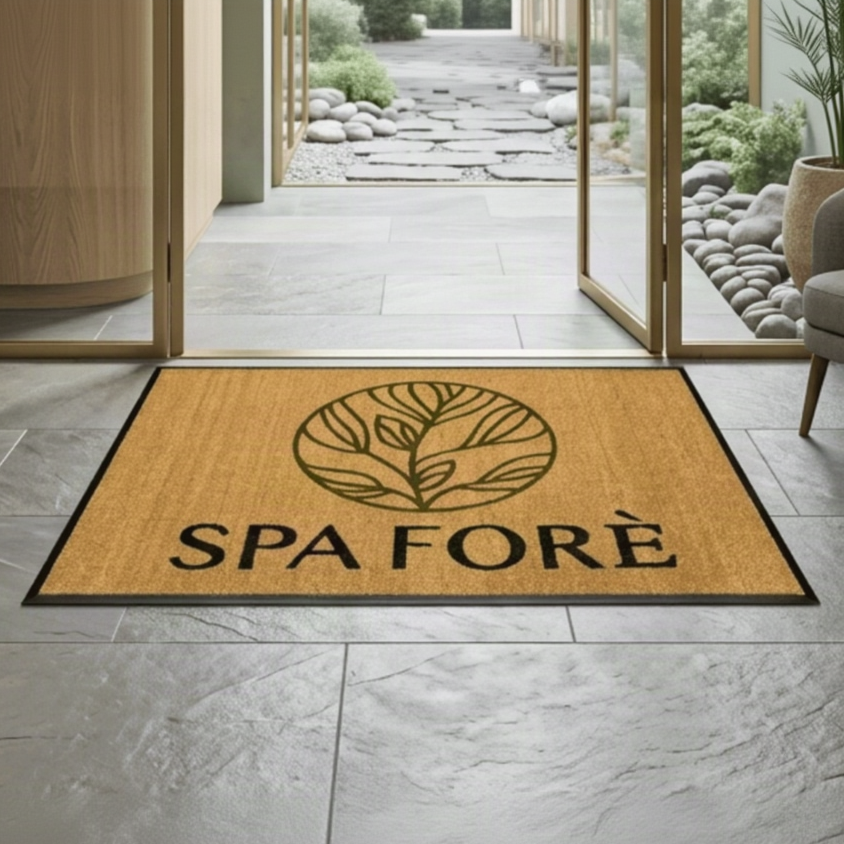 Custom logo mats