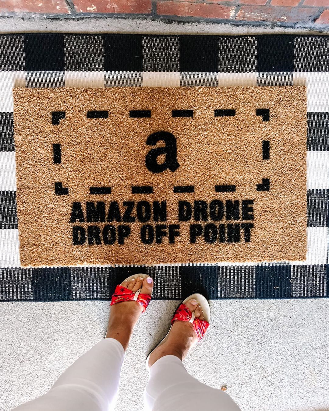 Amazon Drone Coco Doormat