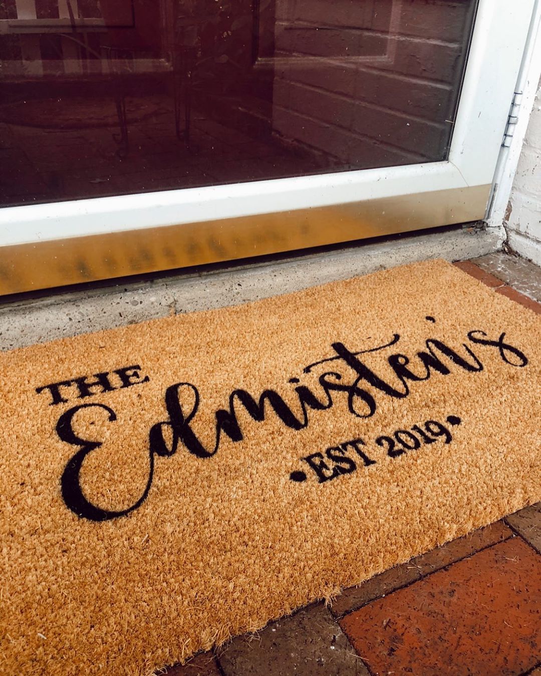Personalized Family Name Doormats