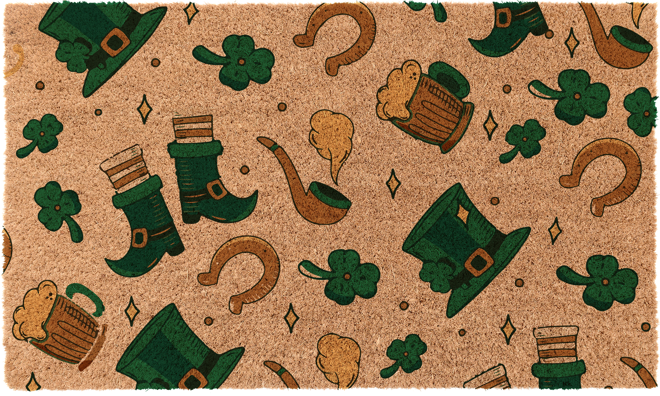 Patrik Pattern St Patrick's Pattern Coco Mats N More