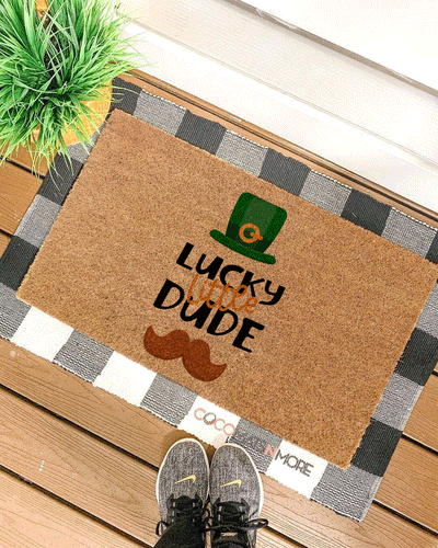 Lucky Little Dude | Coco Mats N More