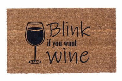 Blink if you want Wine