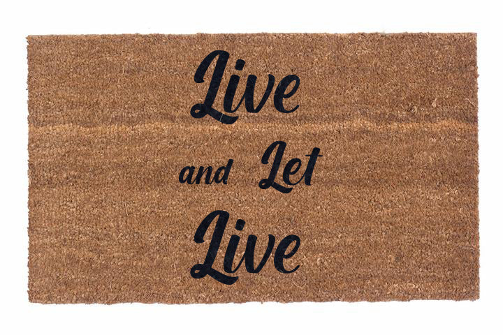 Live and Let Live