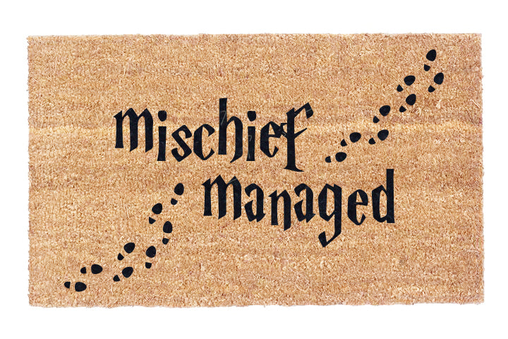 Mischief Managed Coco Doormat