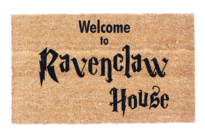 Welcome to Ravenclaw House Coco Doormat