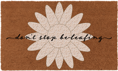 Don't stop be-leafing | Coco Mats N More