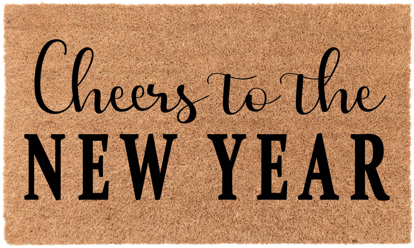 Cheers to the New Year | Coco Mats N More