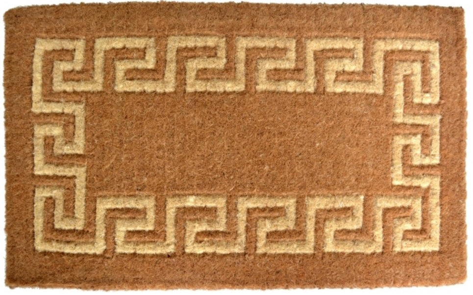 Greek Key Coco Doormat