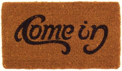Come in Go Away Ambigram