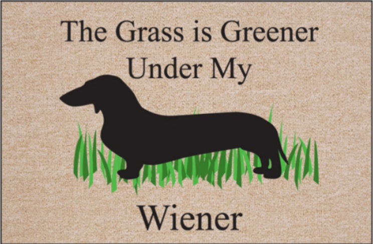Greener Wiener Olefin Doormat