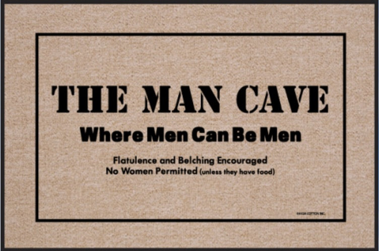 Man Cave Olefin Doormat
