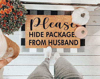 Please Hide Packages From Husband