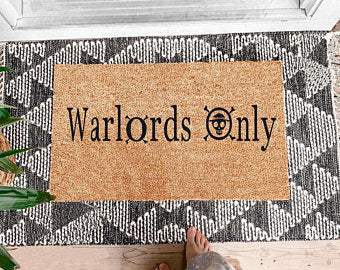 Warlords Only Coir Doormat