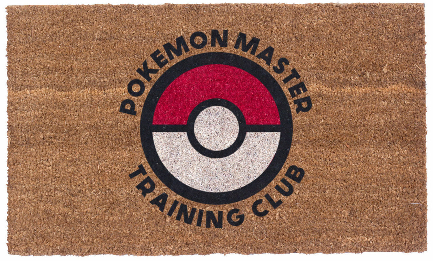 Pokemon Master Club Vinyl Coir Doormat