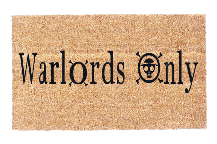 Warlords Only Coir Doormat